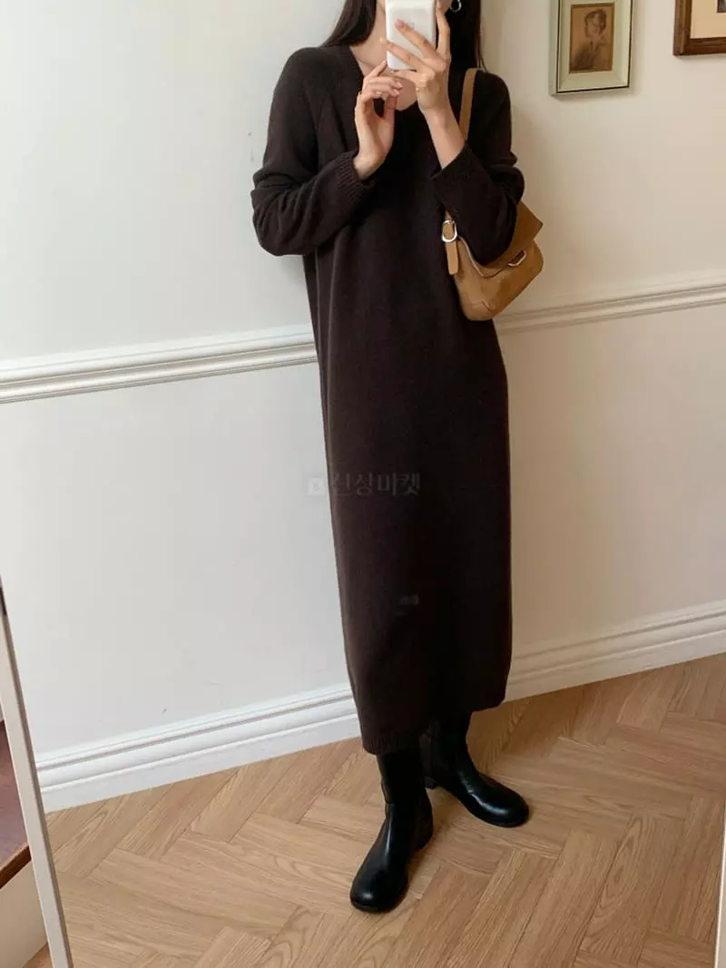 Ff - Korean Women Fashion - #shopsmall - Ellon V One-piece - 3