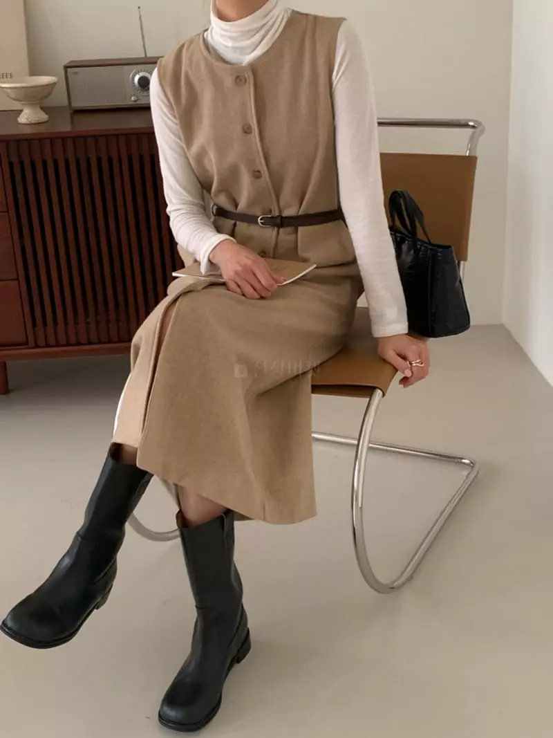 Ff - Korean Women Fashion - #thelittlethings - Belt One-piece - 7