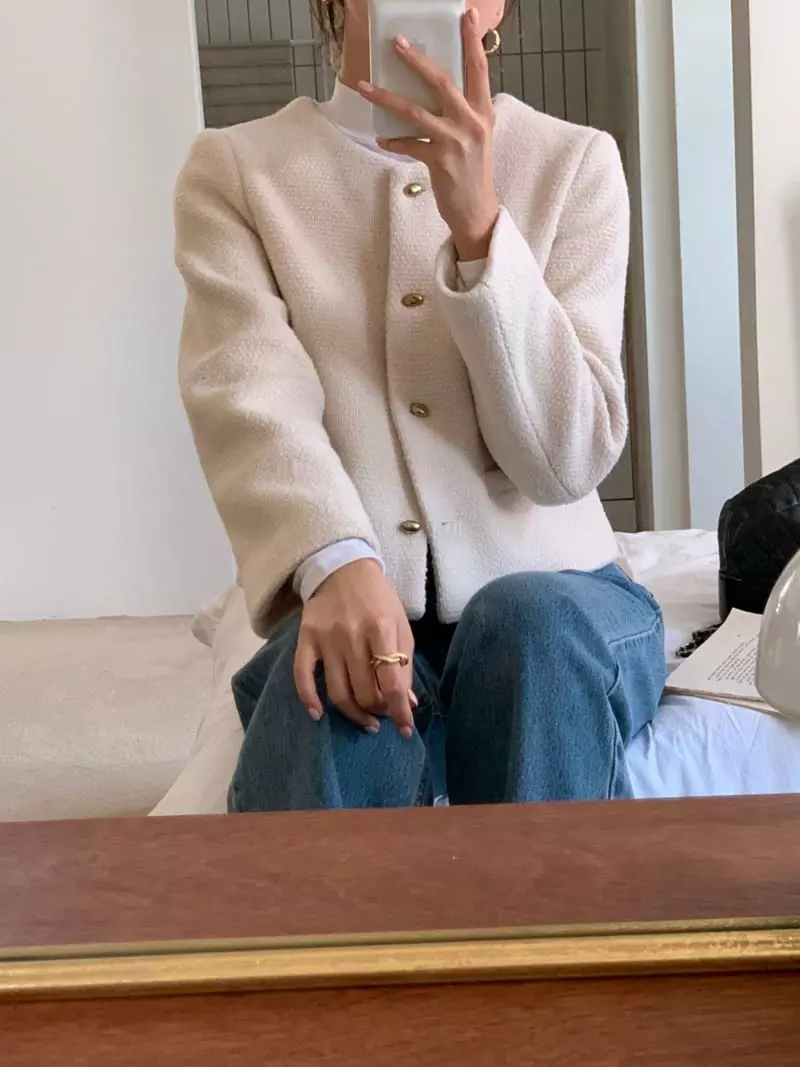 Ff - Korean Women Fashion - #womensfashion - She V Jacket - 5