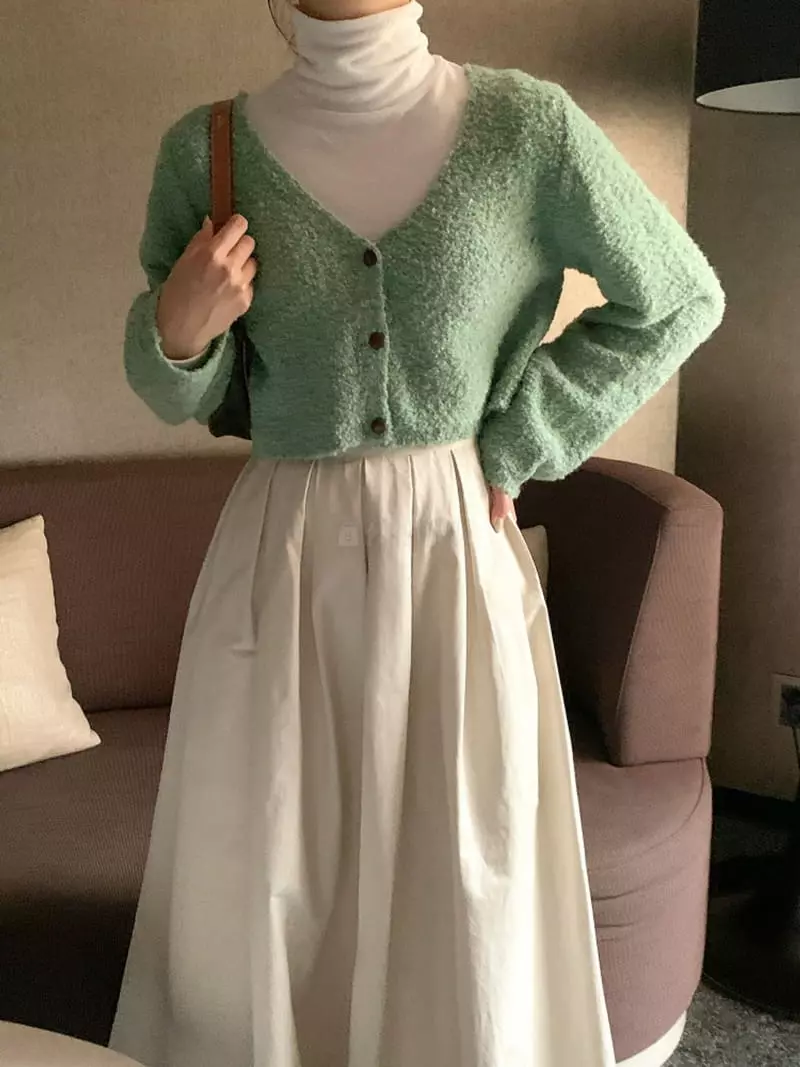 Ff - Korean Women Fashion - #womensfashion - Y Bookle Cardigan