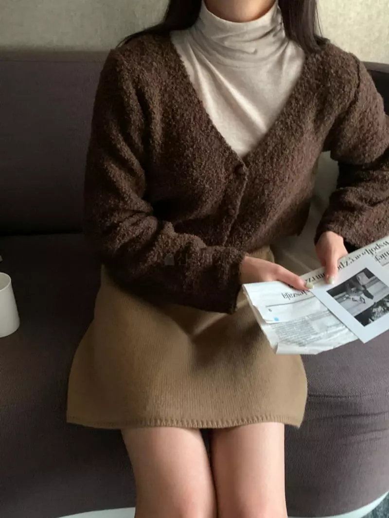 Ff - Korean Women Fashion - #womensfashion - Y Bookle Cardigan - 7