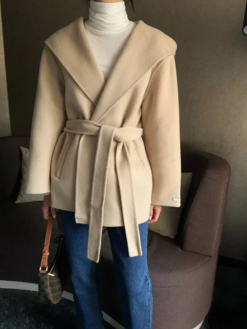 Ff - Korean Women Fashion - #womensfashion - Mas Hoody Coat - 9
