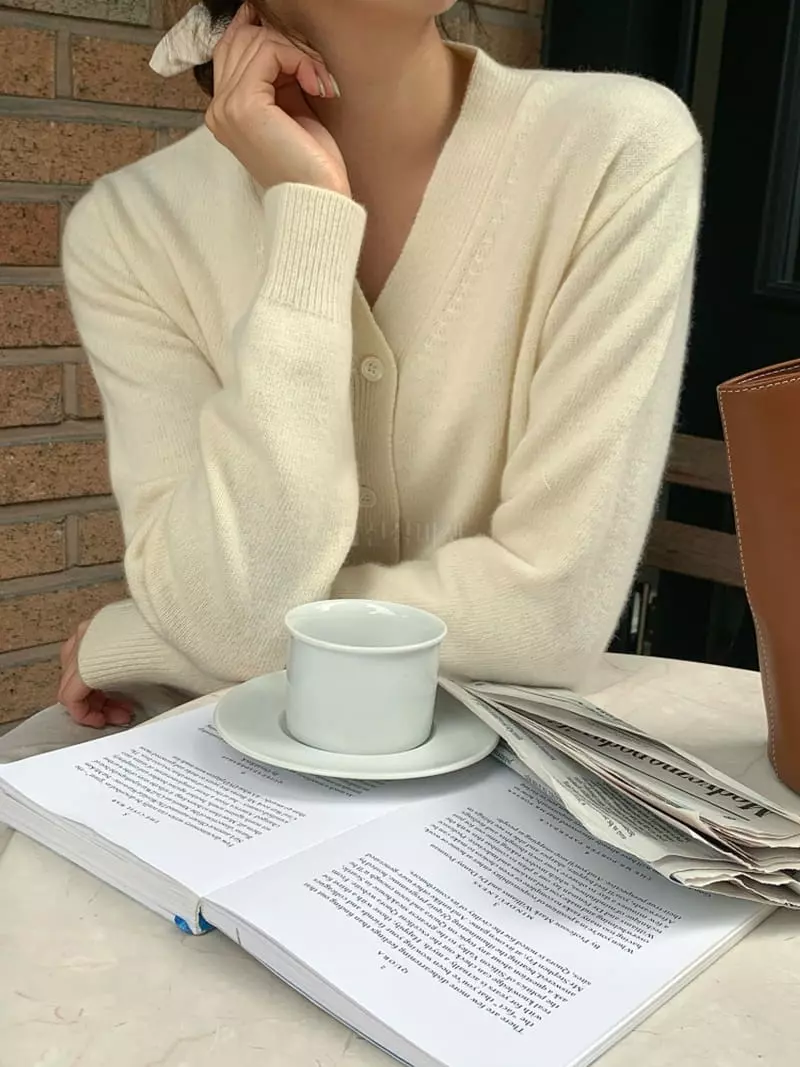 Ff - Korean Women Fashion - #womensfashion - Sure Cash Cardigan - 8