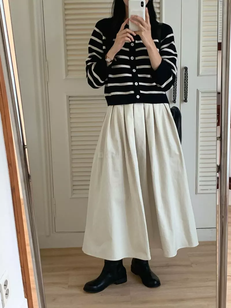 Ff - Korean Women Fashion - #womensfashion - Mello Pleats Skirt - 3