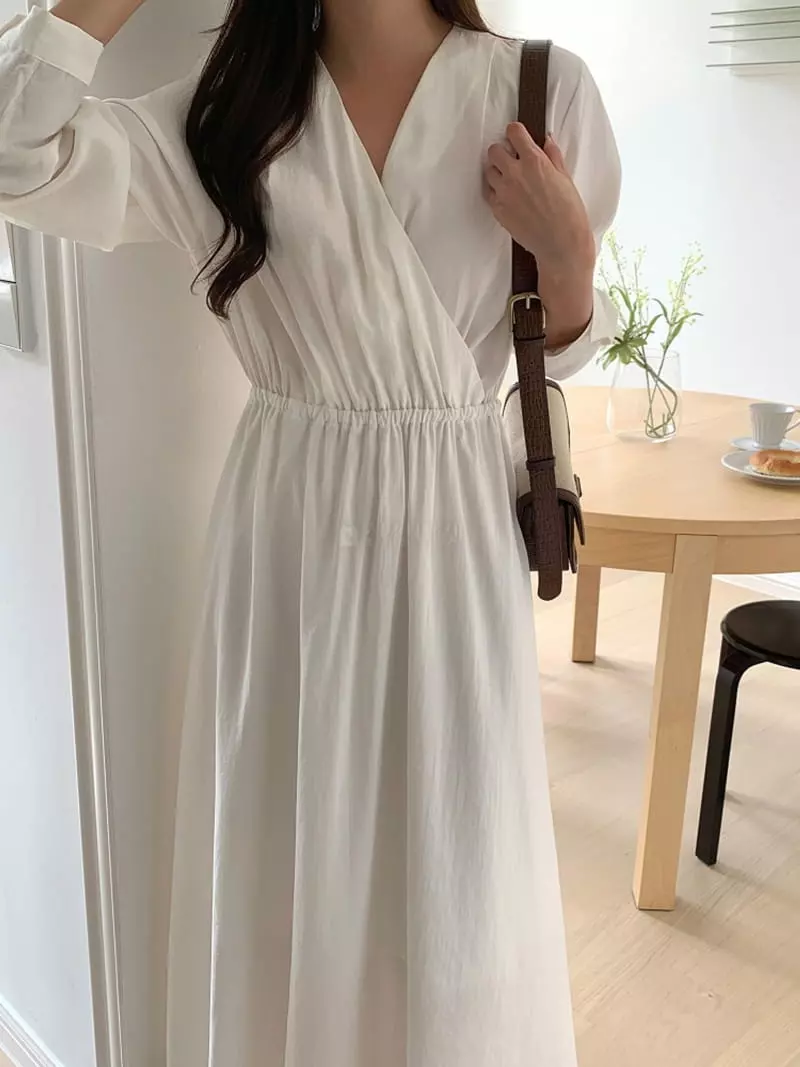 Ff - Korean Women Fashion - #womensfashion - Maco Wrap One-piece - 7