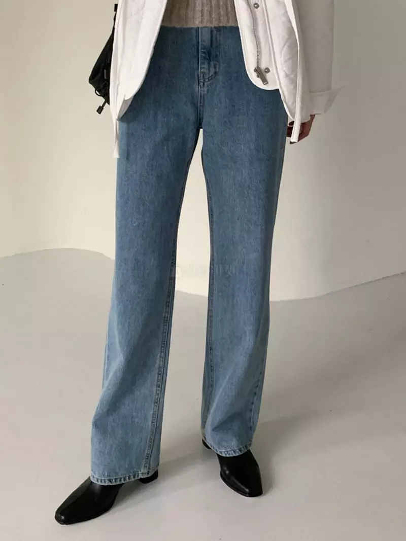 Ff - Korean Women Fashion - #womensfashion - Nave Jeans - 5
