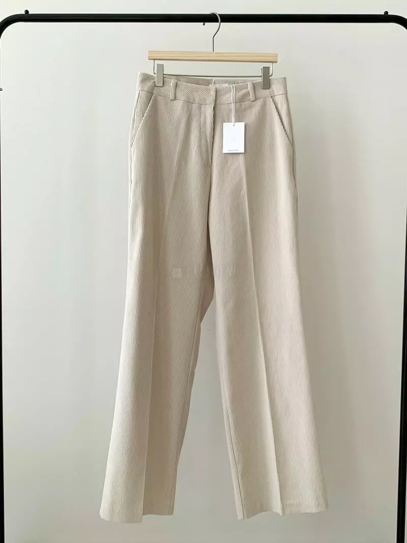 Ff - Korean Women Fashion - #womensfashion - Corduroy Pants - 12