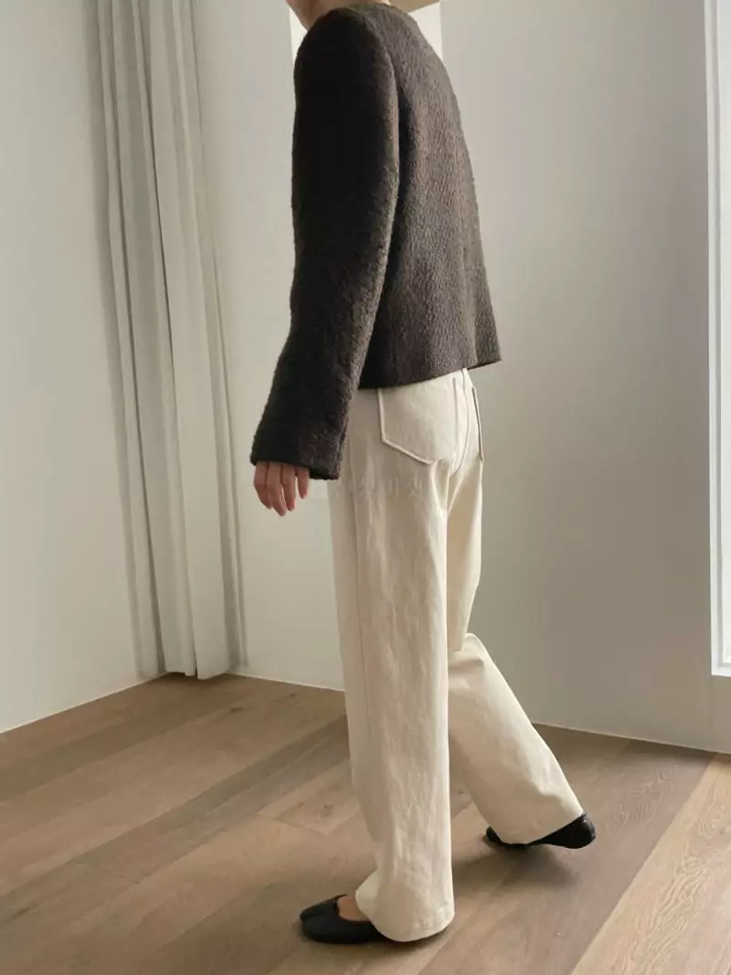 Fifty - Korean Women Fashion - #momslook - Flano Jacket - 3