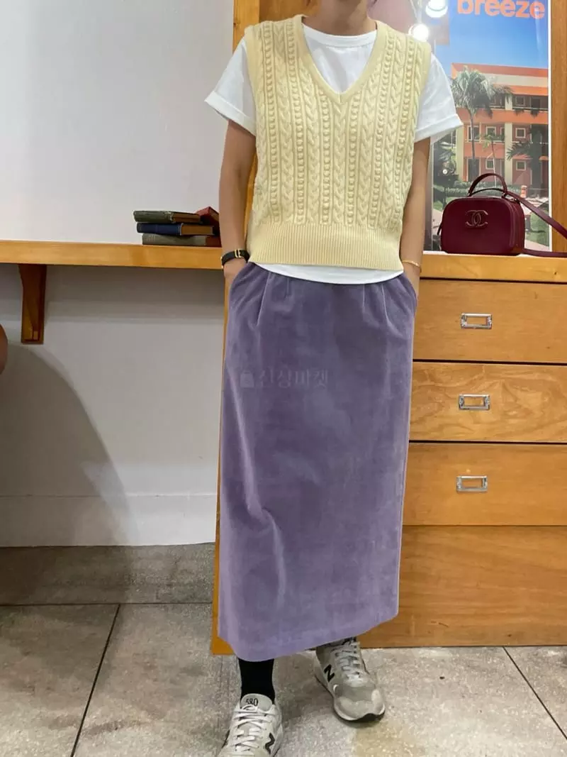 Fifty - Korean Women Fashion - #momslook - Twist Vest - 6