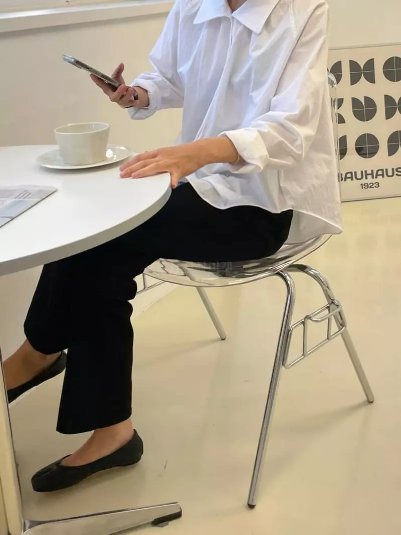 Fifty - Korean Women Fashion - #romanticstyle - Byeing Blouse - 6