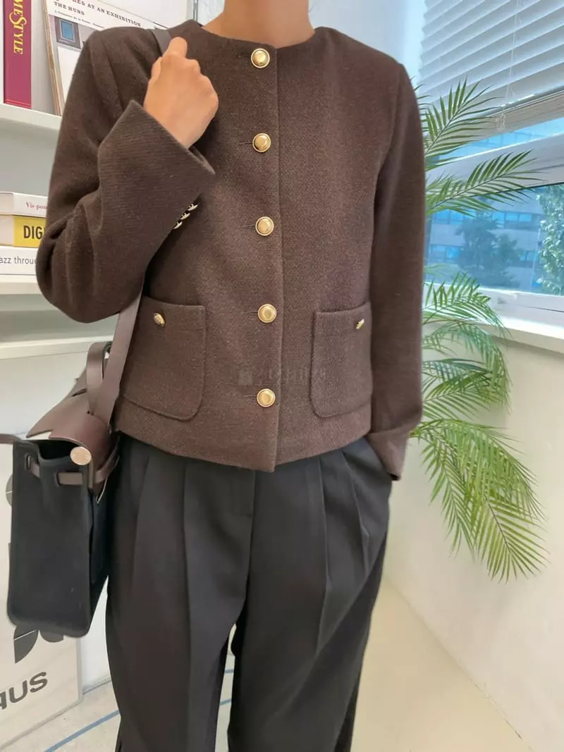 Fifty - Korean Women Fashion - #shopsmall - Nitted Jacket