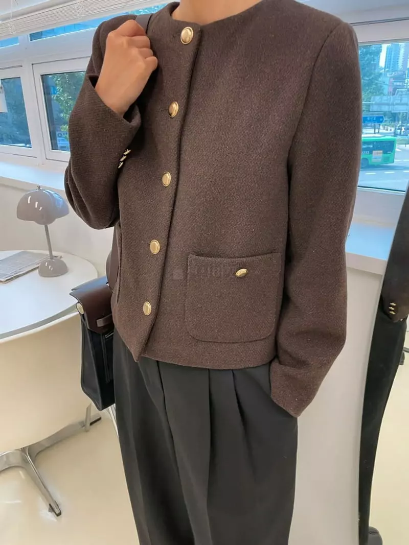 Fifty - Korean Women Fashion - #thatsdarling - Nitted Jacket - 2