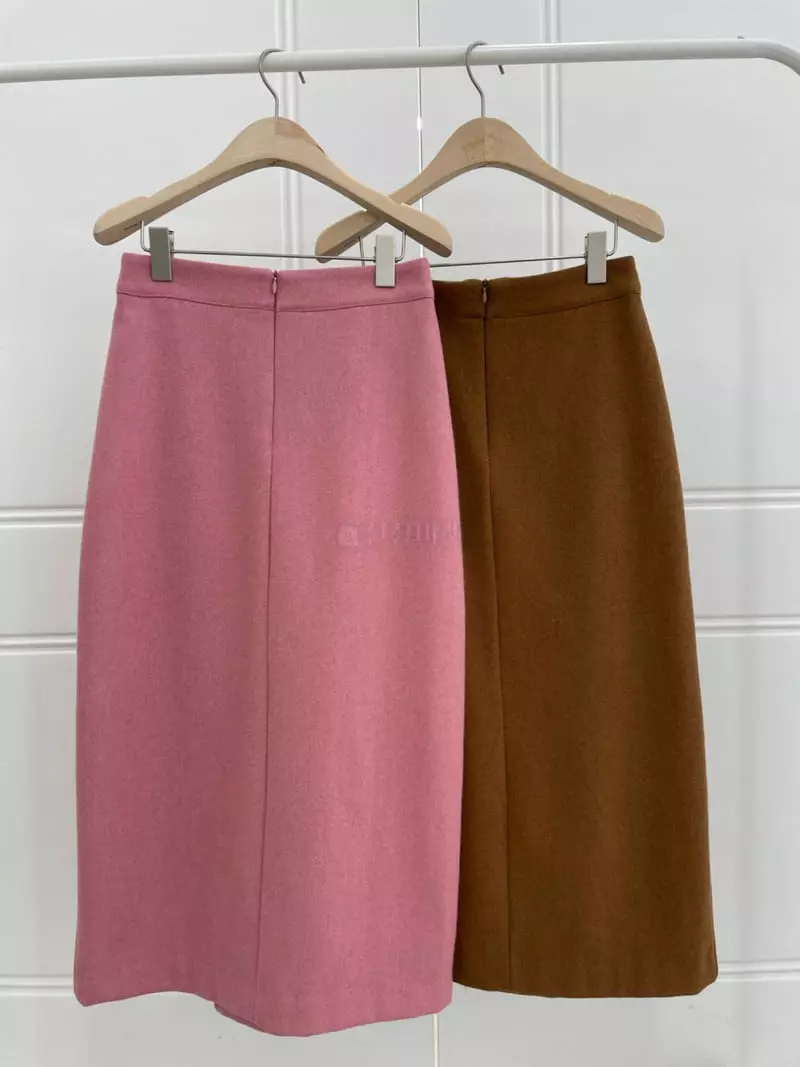 Fifty - Korean Women Fashion - #vintagekidsstyle - Melton Skirt
