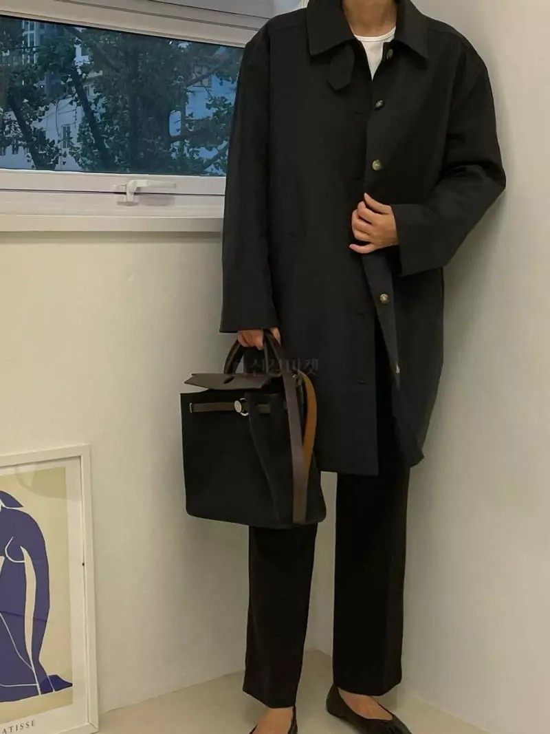 Fifty - Korean Women Fashion - #womensfashion - Half Trench Coat - 2