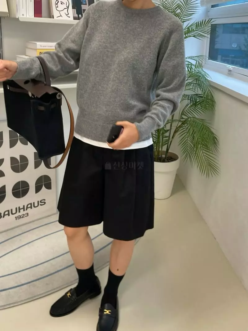 Fifty - Korean Women Fashion - #womensfashion - Color Knit Tee - 2