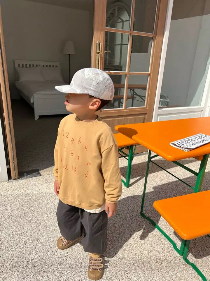 Fine Studio - Korean Children Fashion - #childofig - Number Sweatshirt - 9