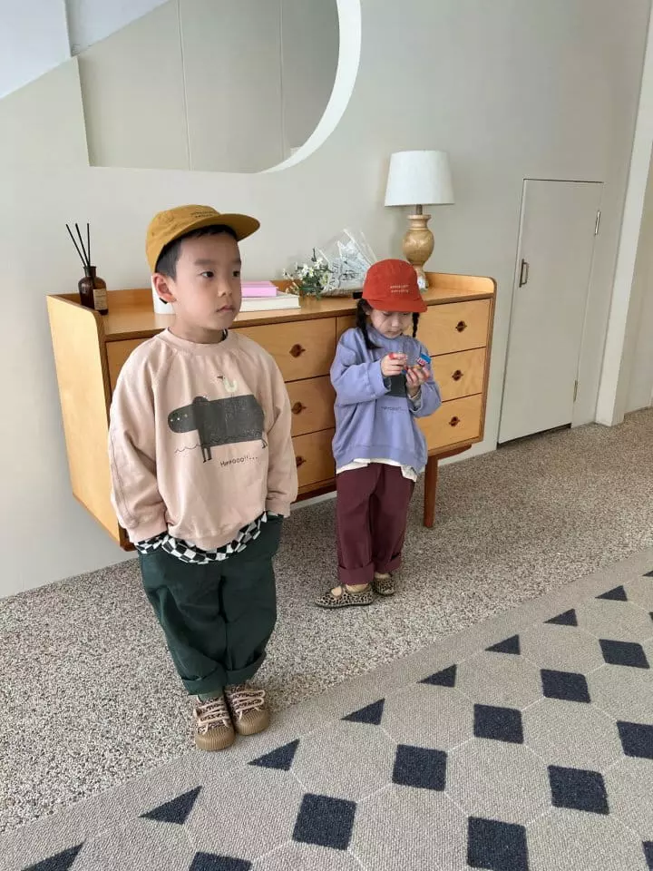 Fine Studio - Korean Children Fashion - #childofig - Hippo Sweatshirt - 5