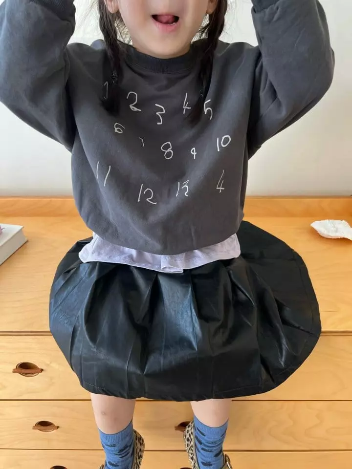Fine Studio - Korean Children Fashion - #childofig - Leather Pleats Skirt - 10