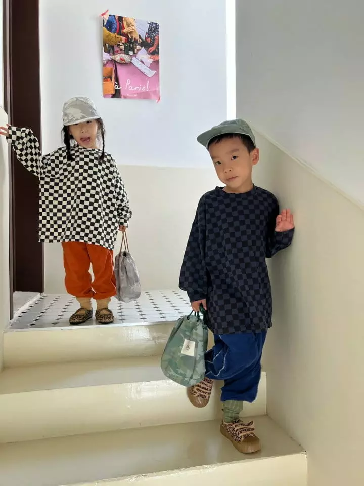 Fine Studio - Korean Children Fashion - #childrensboutique - Piping Tery Pants - 8