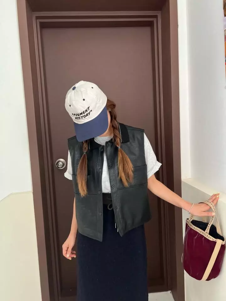 Fine Studio - Korean Children Fashion - #childrensboutique - Leather Vest - 7