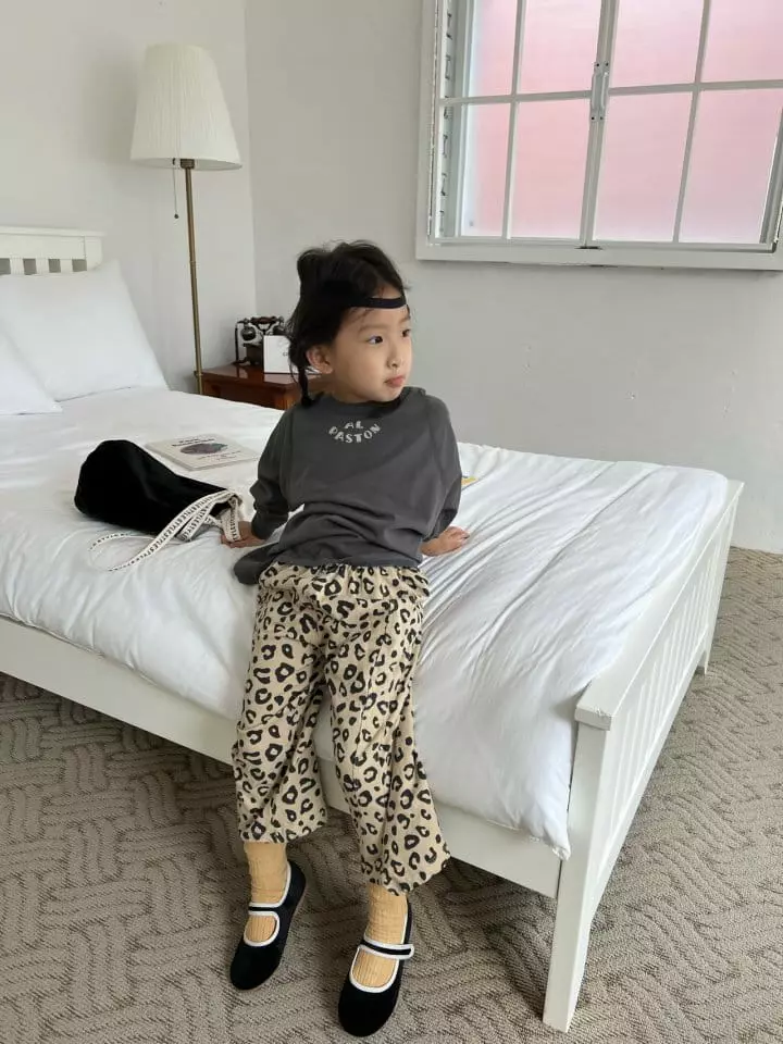 Fine Studio - Korean Children Fashion - #designkidswear - Leopard Pants - 5