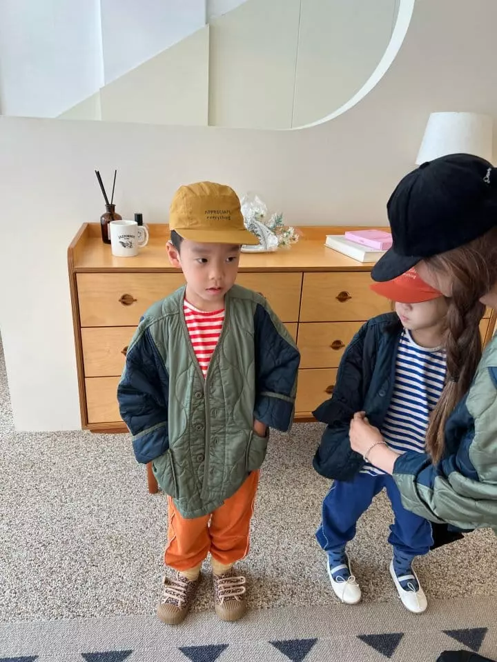 Fine Studio - Korean Children Fashion - #designkidswear - Balance Quilting Jacket with Mom - 11