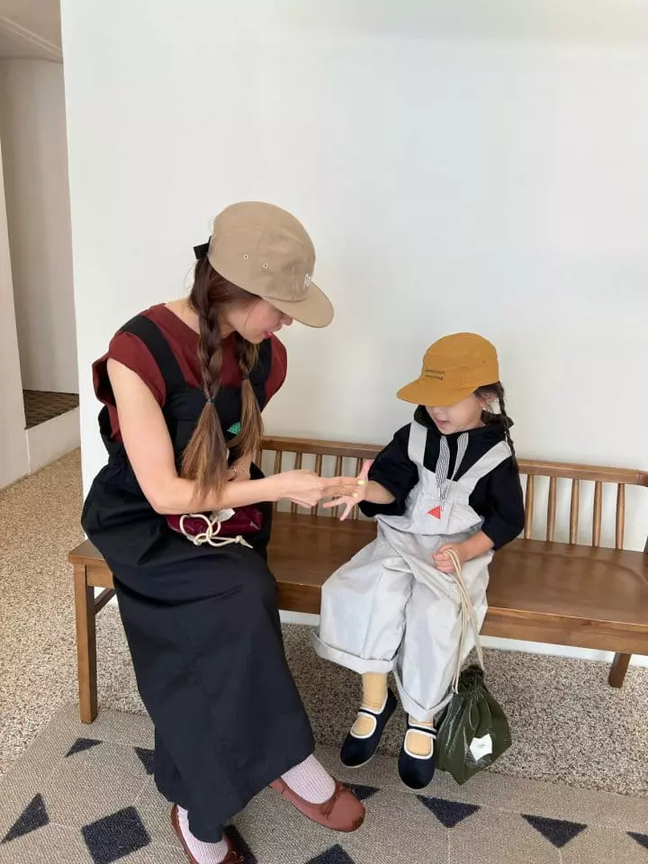 Fine Studio - Korean Children Fashion - #fashionkids - Bio Dungarees Pants with Mom - 12