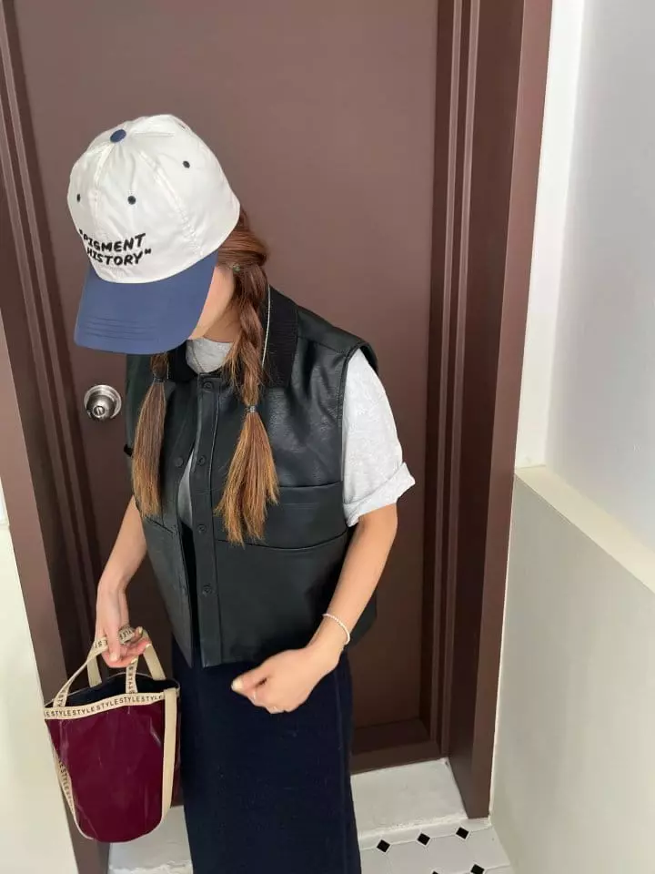 Fine Studio - Korean Children Fashion - #fashionkids - Leather Vest - 10