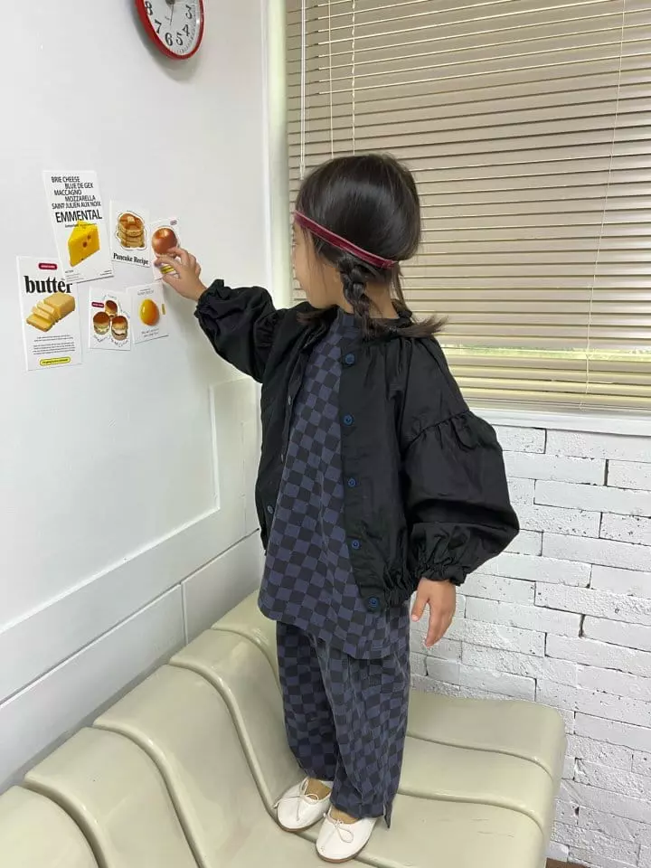 Fine Studio - Korean Children Fashion - #fashionkids - Check Board Pants - 3