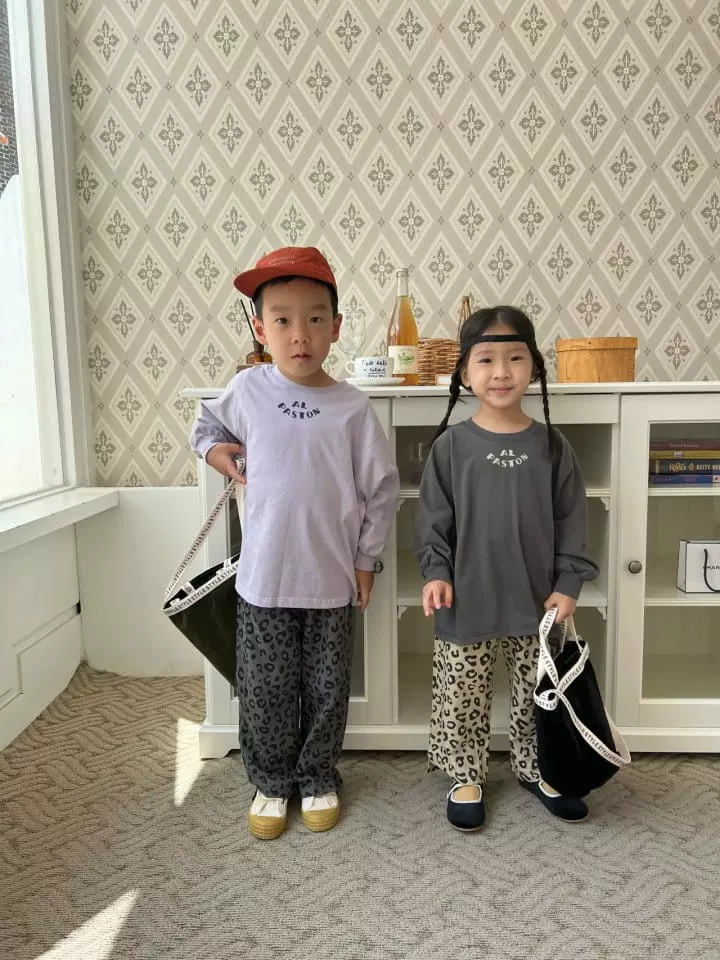 Fine Studio - Korean Children Fashion - #kidsshorts - Alpha Loose Tee