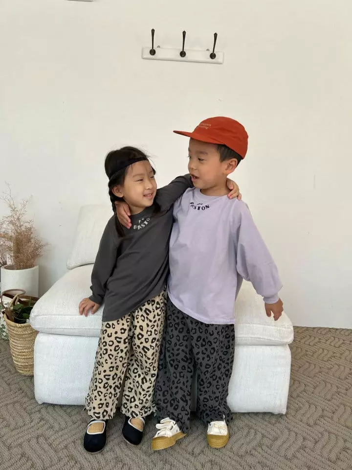 Fine Studio - Korean Children Fashion - #kidsstore - Leopard Pants - 9