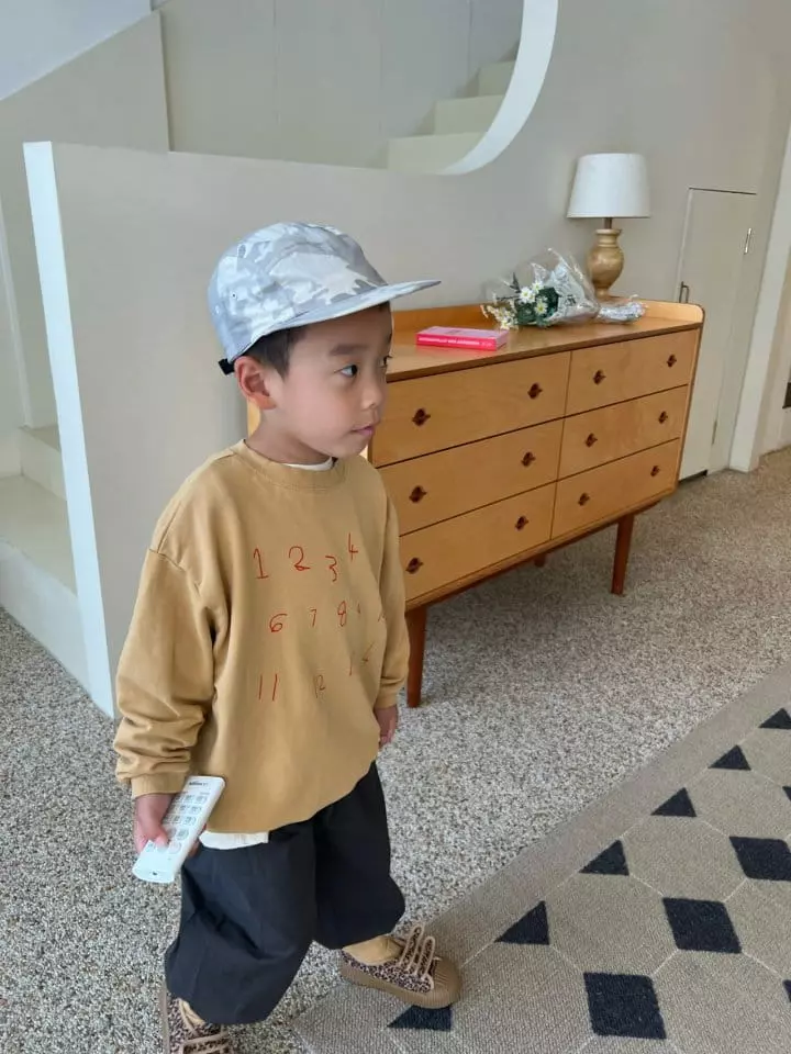 Fine Studio - Korean Children Fashion - #littlefashionista - Number Sweatshirt - 2