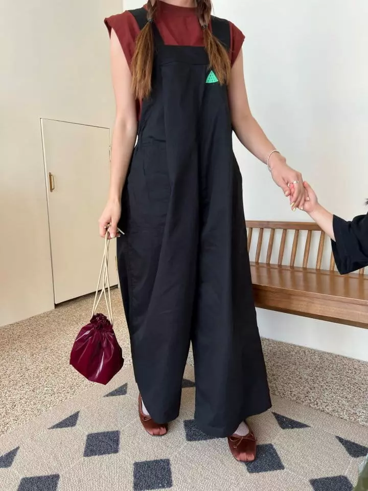 Fine Studio - Korean Children Fashion - #littlefashionista - Bio Dungarees Pants with Mom