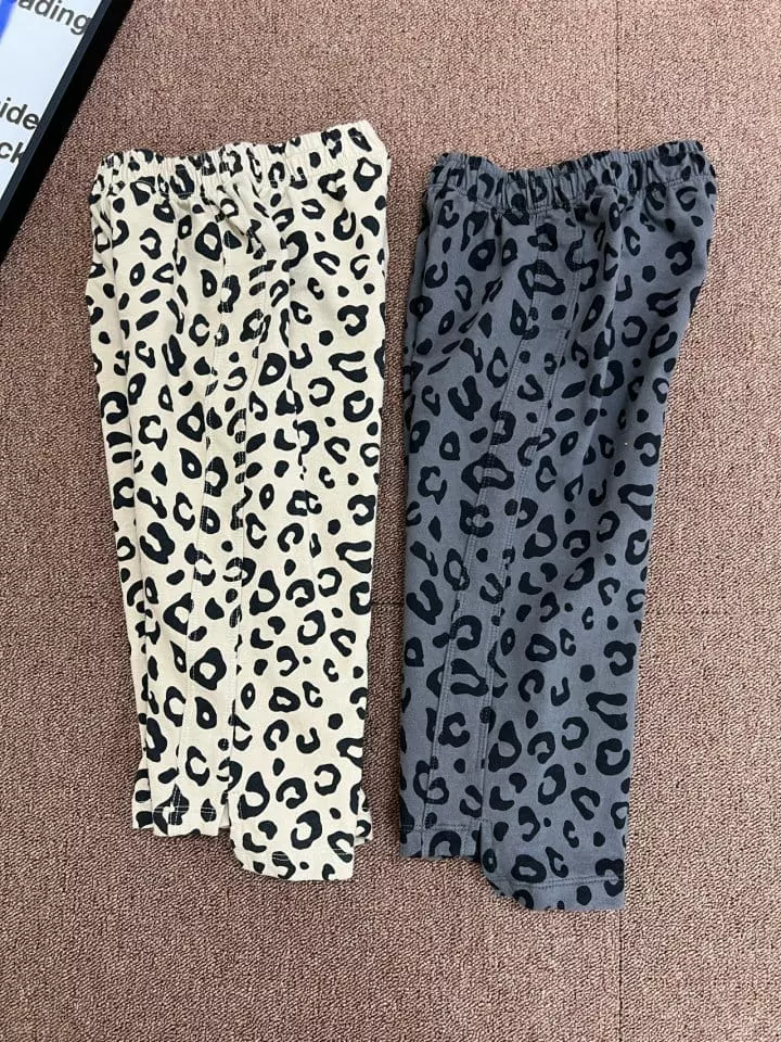 Fine Studio - Korean Children Fashion - #littlefashionista - Leopard Pants - 12