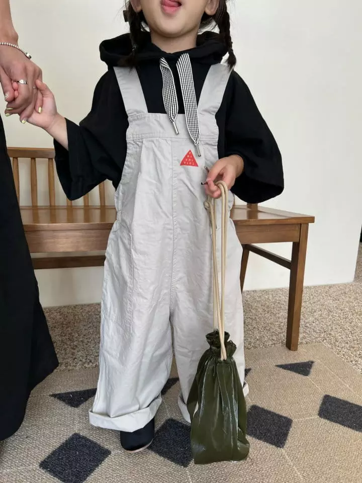 Fine Studio - Korean Children Fashion - #minifashionista - Bio Dungarees Pants with Mom - 4