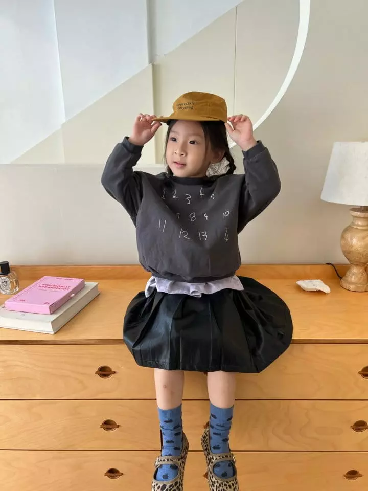 Fine Studio - Korean Children Fashion - #prettylittlegirls - Leather Pleats Skirt - 8