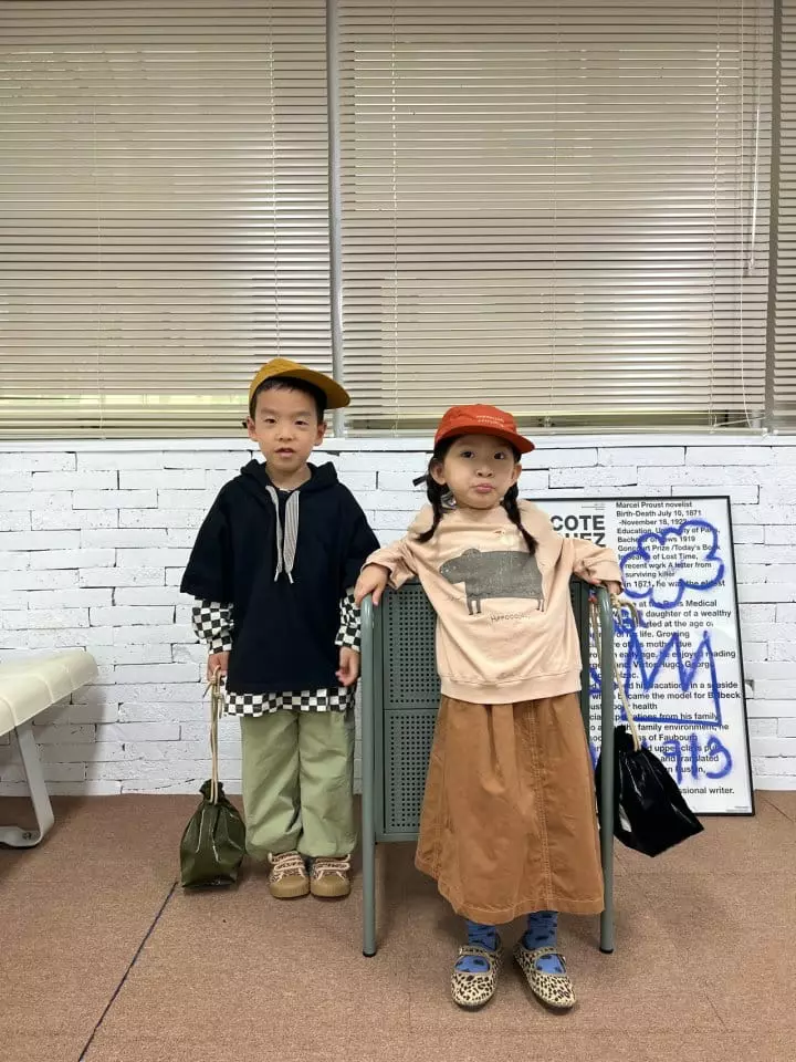 Fine Studio - Korean Children Fashion - #prettylittlegirls - Café Hoody