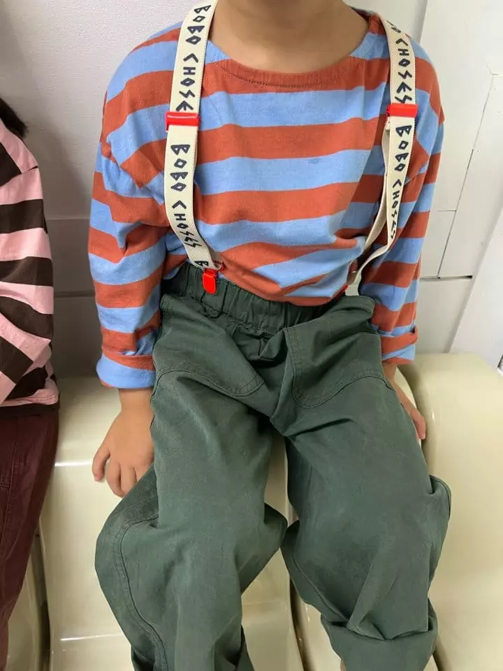 Fine Studio - Korean Children Fashion - #todddlerfashion - Every Stripes Tee - 7