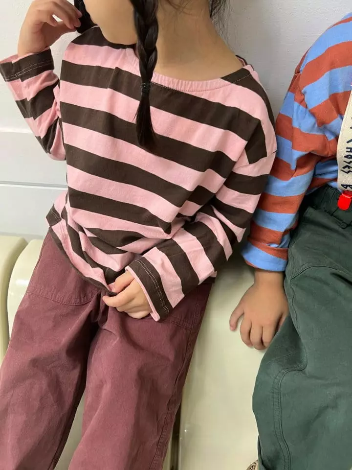 Fine Studio - Korean Children Fashion - #toddlerclothing - Every Stripes Tee - 8