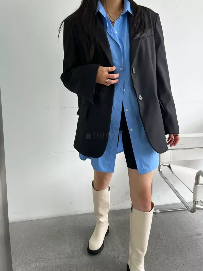 Flipar - Korean Women Fashion - #momslook - Boxy Shirt - 10