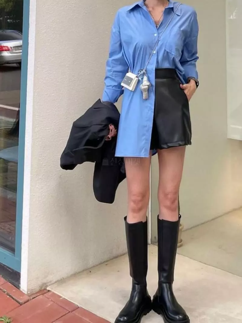 Flipar - Korean Women Fashion - #womensfashion - Boxy Shirt - 4