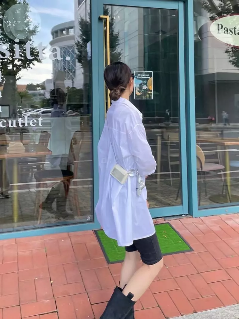 Flipar - Korean Women Fashion - #momslook - Boxy Shirt - 6