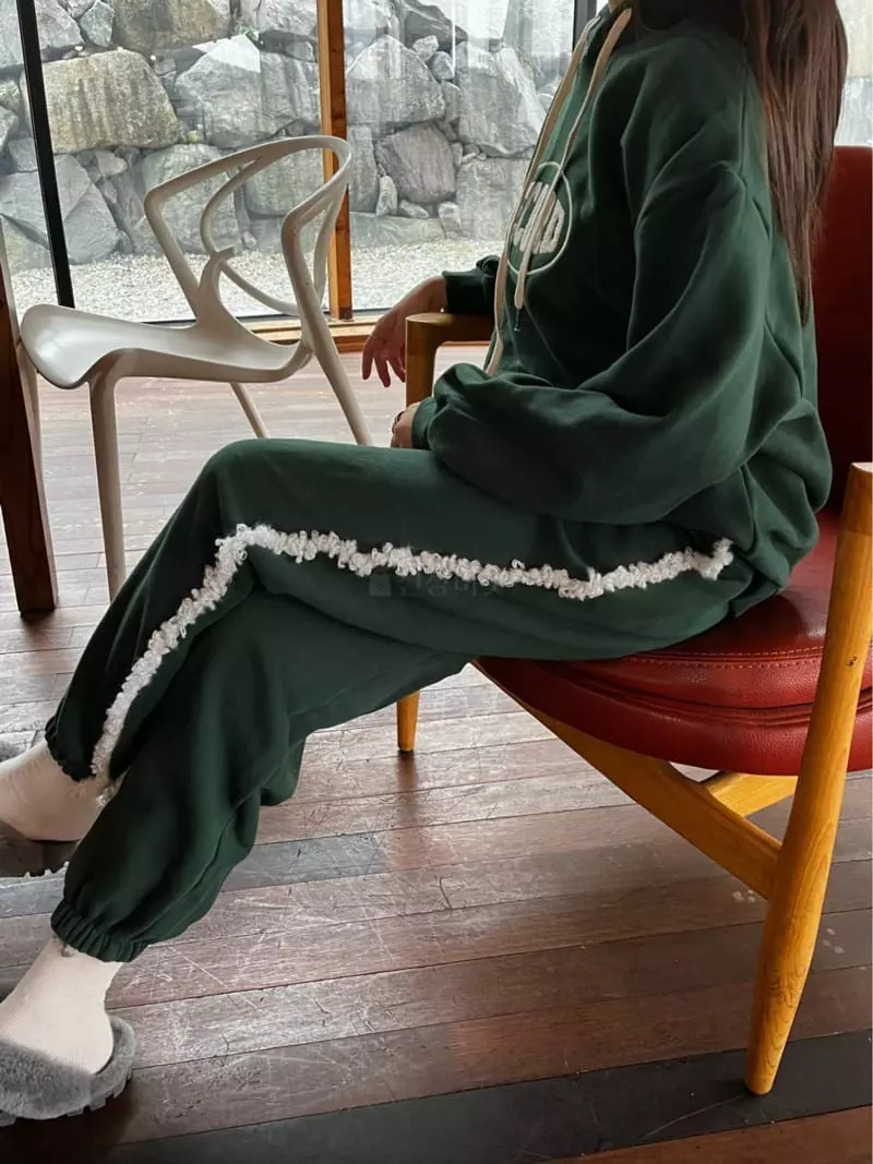 Flipar - Korean Women Fashion - #momslook - Recoad Fleece Pants - 10