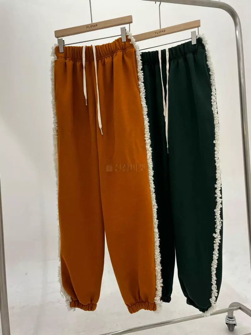 Flipar - Korean Women Fashion - #momslook - Recoad Fleece Pants - 12