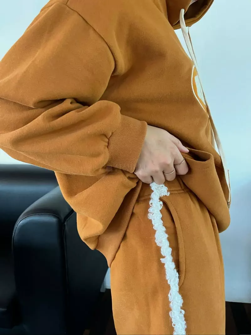 Flipar - Korean Women Fashion - #momslook - Recoad Fleece Pants - 2