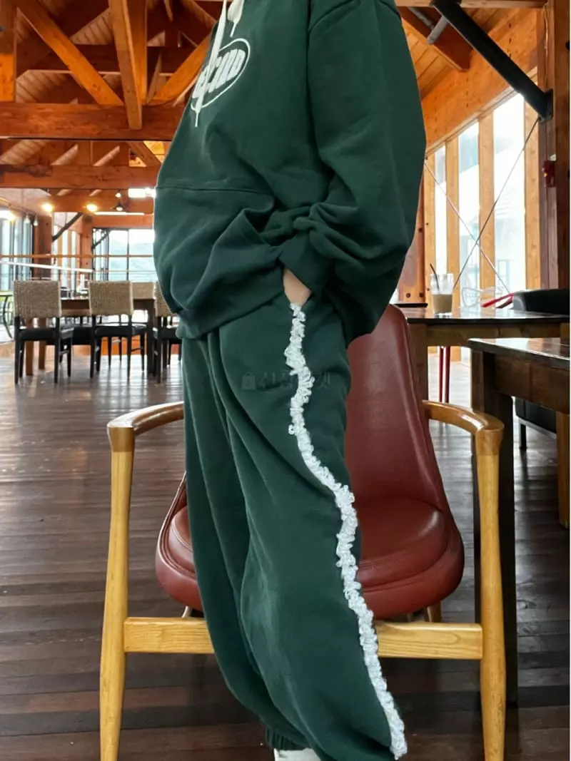 Flipar - Korean Women Fashion - #momslook - Recoad Fleece Pants - 6
