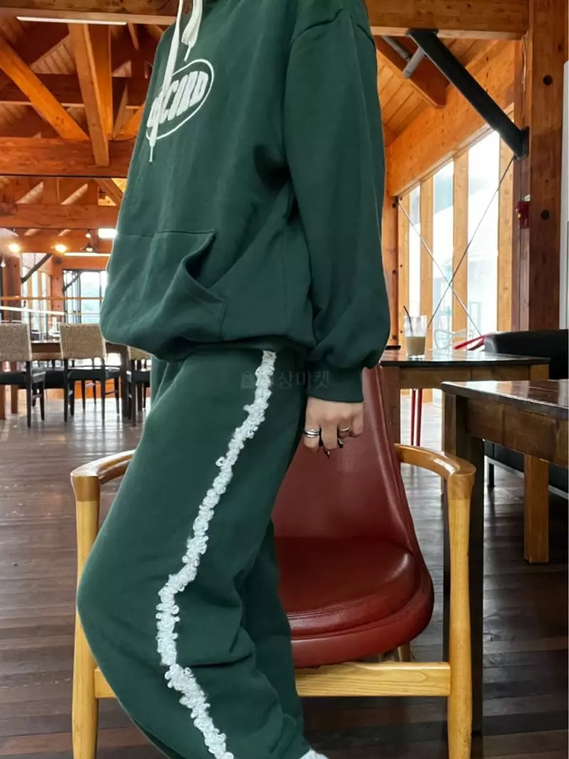 Flipar - Korean Women Fashion - #momslook - Recoad Fleece Pants - 8