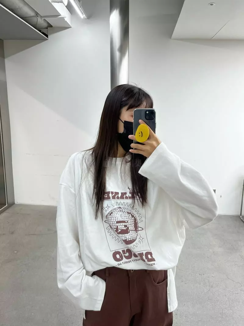 Flipar - Korean Women Fashion - #momslook - Disco Tee - 5