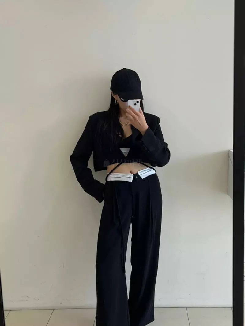 Flipar - Korean Women Fashion - #momslook - Ggreshong Pants - 3