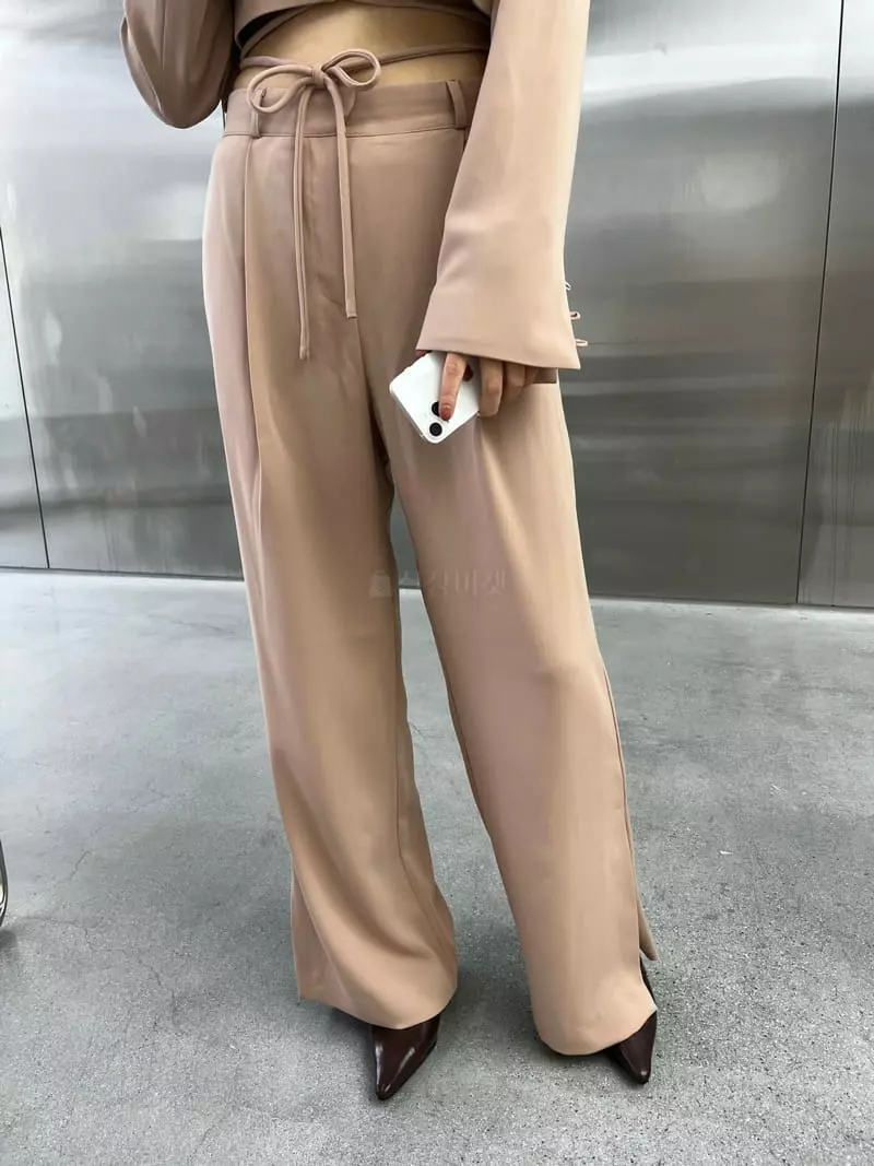 Flipar - Korean Women Fashion - #momslook - Ggreshong Pants - 7